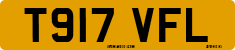 License plate of the United Kingdom, 1983 year system