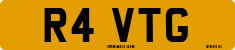 License plate of the United Kingdom, 1983 year system