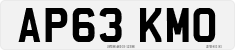 License plate of the United Kingdom, 2001 year system