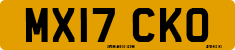 License plate of the United Kingdom, 2001 year system