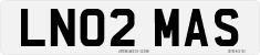 License plate of the United Kingdom, 2001 year system