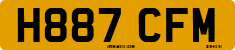 License plate of the United Kingdom, 1983 year system