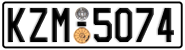 License plate of Greece, Cars