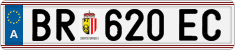 License plate of Austria, Regular plates