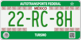Federal license plates, Federal (00-AA-0A)
