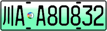 License plate of China, Electric vehicles