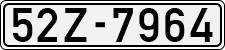 License plate of Vietnam, Cars