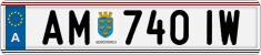 License plate of Austria, Regular plates