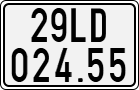License plate of Vietnam, Specialty plates