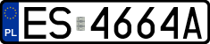 License plates of Poland, Regular car plates