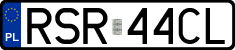 License plates of Poland, Regular car plates