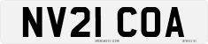 License plate of the United Kingdom, 2001 year system