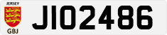 License plate of Jersey, Regular plates (J123456)