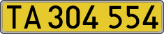 License plates of Spain, Diplomatic