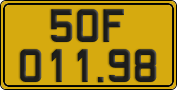License plate of Vietnam, Commercial vehicles