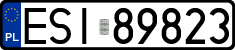 License plates of Poland, Regular car plates