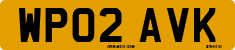 License plate of the United Kingdom, 2001 year system