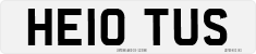 License plate of the United Kingdom, 2001 year system