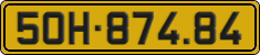 License plate of Vietnam, Commercial vehicles