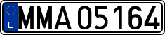 License plates of Spain, Official and military plates