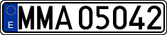 License plates of Spain, Official and military plates