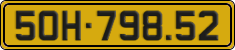 License plate of Vietnam, Commercial vehicles