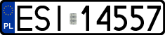 License plates of Poland, Regular car plates