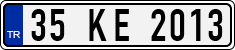 License plate of Turkey, Regular plates