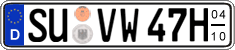 German license plate, Seasonal plates (Oldtimers)