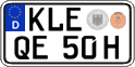 German license plate, Plates for oldtimers (type 