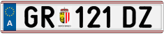 License plate of Austria, Regular plates