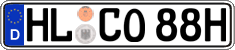 German license plate, Plates for oldtimers (type 