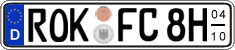 German license plate, Seasonal plates (Oldtimers)