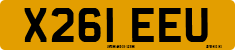 License plate of the United Kingdom, 1983 year system