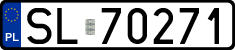 License plates of Poland, Regular car plates