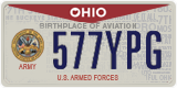 Ohio, Specialty plates (123ABC)