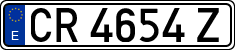 License plates of Spain, 1971 year series