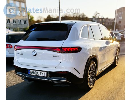 AB 0001 YI, Mercedes-Benz EQS