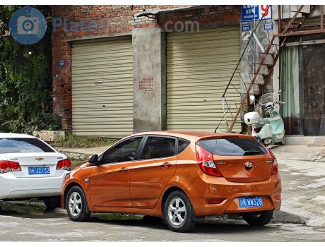 川K·WW328, Hyundai Verna