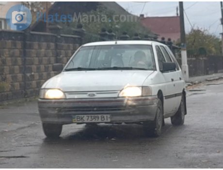 BK 7389 BI, Ford Escort