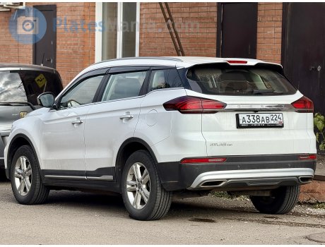 а338ав224, Geely Atlas