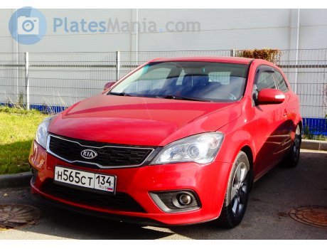 н565ст134, Kia Ceed