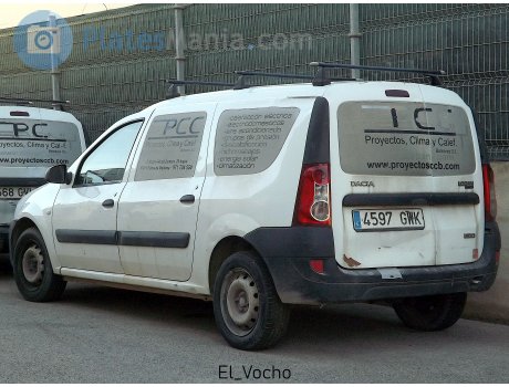 4597 GWK, Dacia Logan