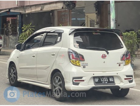 BP 1253 OQ, Toyota Agya