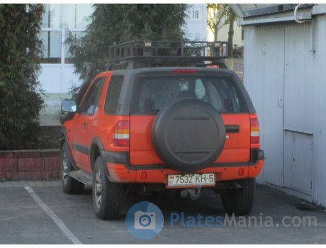 7532 KH-5, Opel Frontera