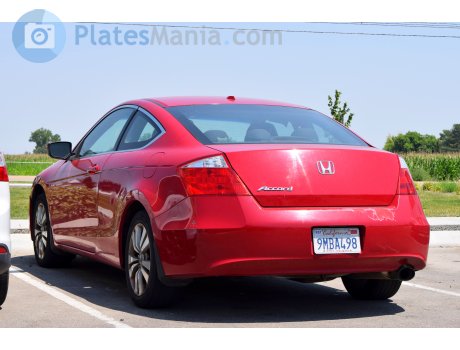 9MBA498, Honda Accord