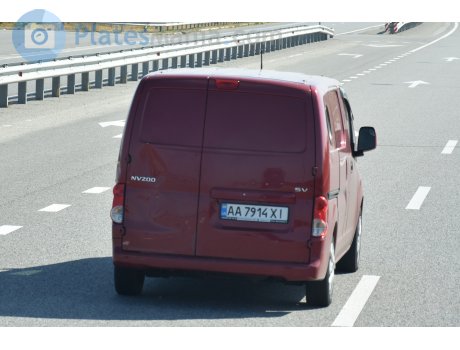 AA 7914 XI, Nissan NV200