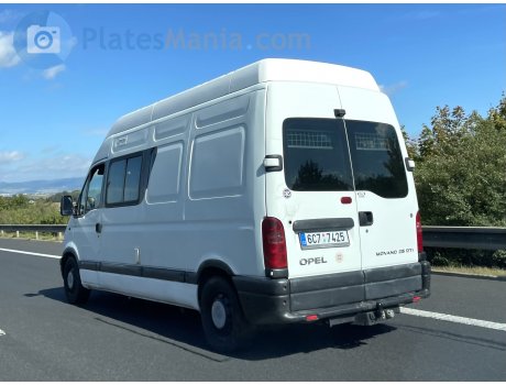 6C7 7425, Opel Movano