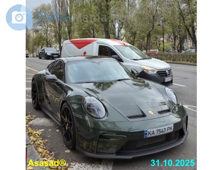 KA 7543 PK, Porsche 911