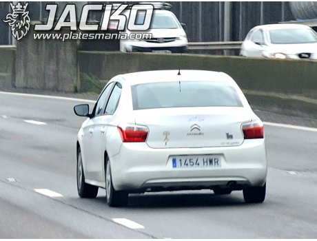 1454 HWR, Citroёn C-Elysée